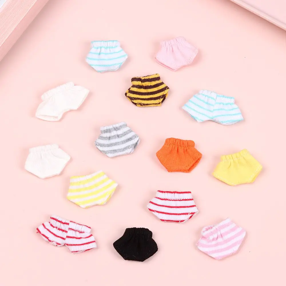 1/11 1/12 Dolls Girl Gift Cotton Material Doll's Briefs Dollhouse Decoration Lace Underwear Doll Clothes Accessories