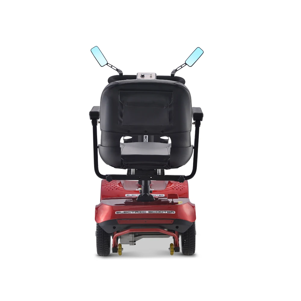 Outdoor Leisure Fashion 4 Wheels Elderly Travel Mobility Scooter Folding Electric Scooter