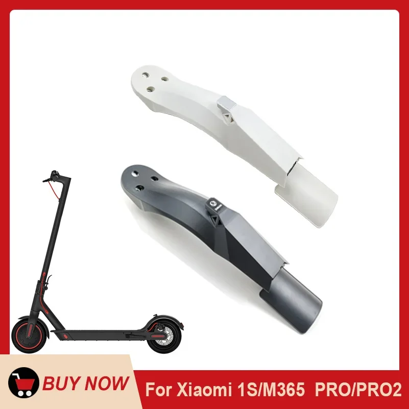 New Scooter Mudguard for Xiaomi 1S/M365 PRO/PRO2 Electric  Tire Splash Rear Fender with  Taillight Back Guard