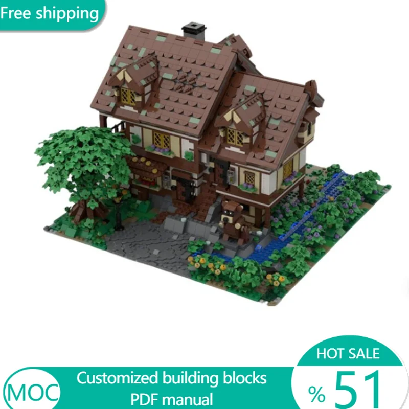 5511 PCS Star Battle Taxidermist House MOC Aanpassen Modulair Bouwsteenmodel Ontwerp Technologie Kinderen DIY Speelgoed Verjaardagscadeau