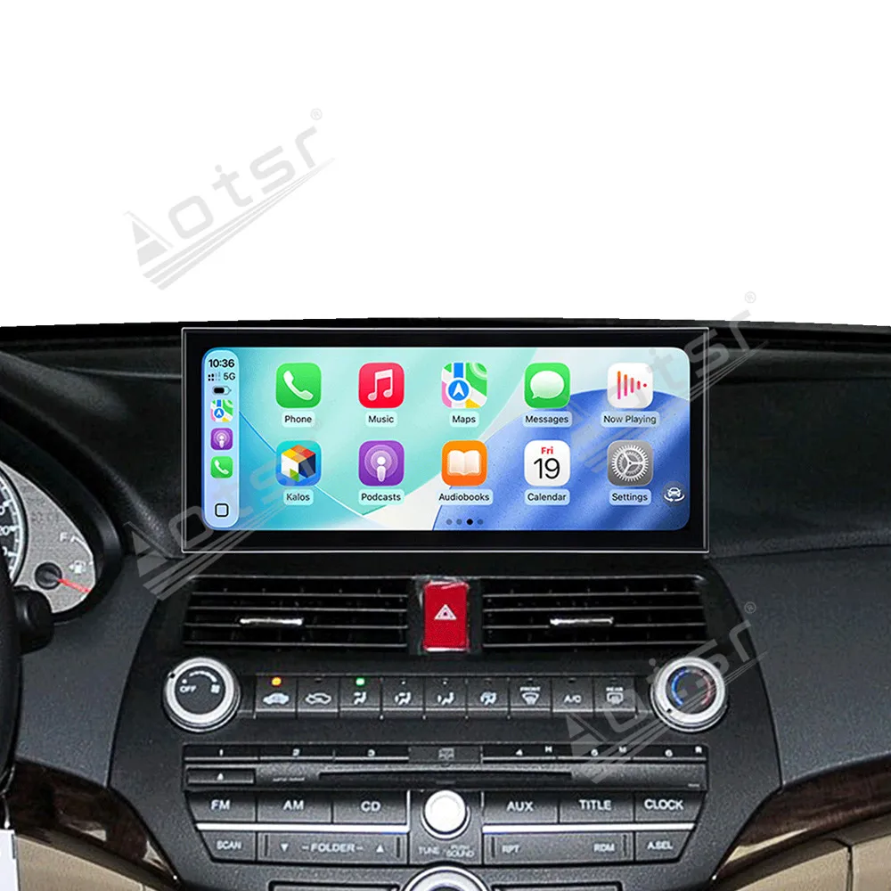 15.8 Inch Large Screen Car GPS Head Unit Navigation Multimedia Radio For Honda Accord 8th 2008-2013 Support CarPlay Android Auto