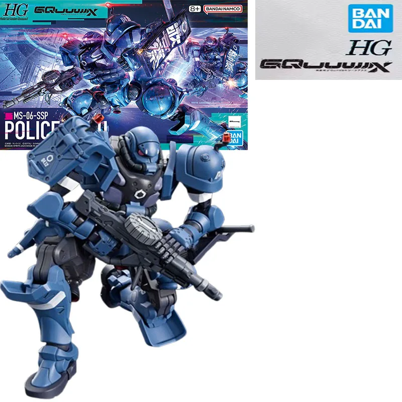 

Spot Bandai HG1/144 Gundam GquuuuX uxG Quarks Военная полиция Zagu мультяшный персонаж сборная модель детская игрушка в подарок