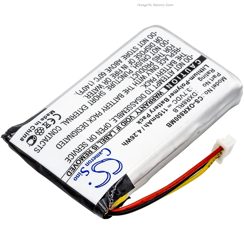 

Cameron Sino 3.7V 1150mAh BabyPhone Battery DXR8RLB, SP803048 for Infant Opti DXR-8 Video Babymonitor, For Luvion Grand Elite 2