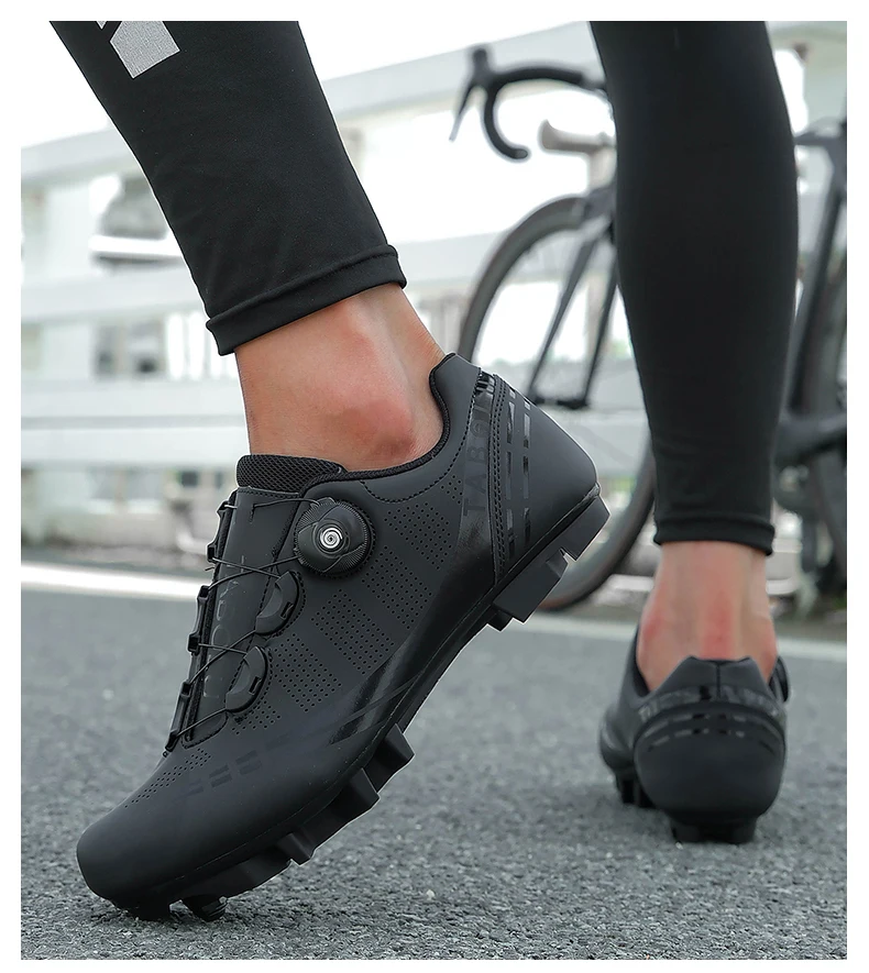 Rutschfeste Mountain-Offroad-MTB-Rennschuhe, atmungsaktive Fahrrad-Rennsport-Sportschuhe, professionelle Straßenrennen-Fahrradschuhe für Herren – Detail 16