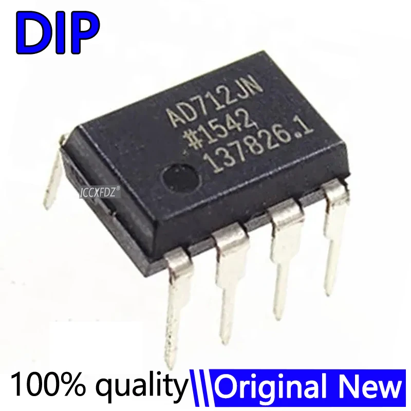 5Pcs/Lot AD712JN DIP8 AD712 DIP AD712JNZ DIP-8 AD712KN AD712KNZ Dual Precision, Low Cost, High Speed BiFET Op Amp IC in Stock