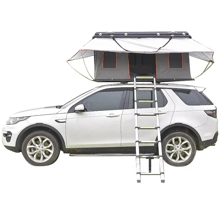 Daktent Hard Shell Roof Top Tent for SUV Double Layer Four-Season Polyester Cotton Canvas Quick Automatic Opening Aluminum Alloy