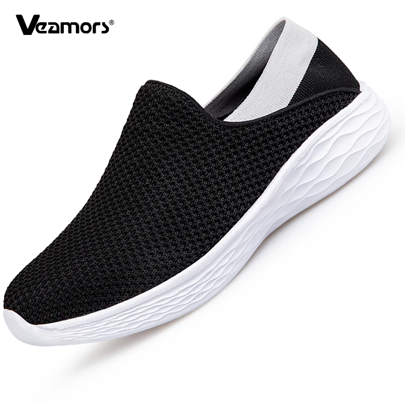 

Slip on Mesh Shoes Women Men Light Breathable Walking Flats 2 in 1 Round Toe Slippers Soft Sole Casual Footwear for Walking
