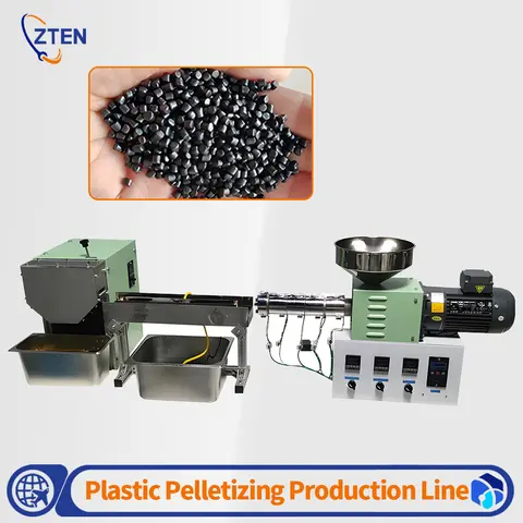 Micro Extruded Plastic Granulator High Efficiency Small Desktop Granulator SJ25/SJ35 Plastic Modification Formula Laboratory