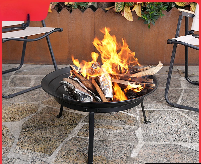 

Бытовой штатив, круглый гриль, кемпинг, барбекю, уголь, костер, вечеринка, терьер, зимнее отопление, дровяная печь