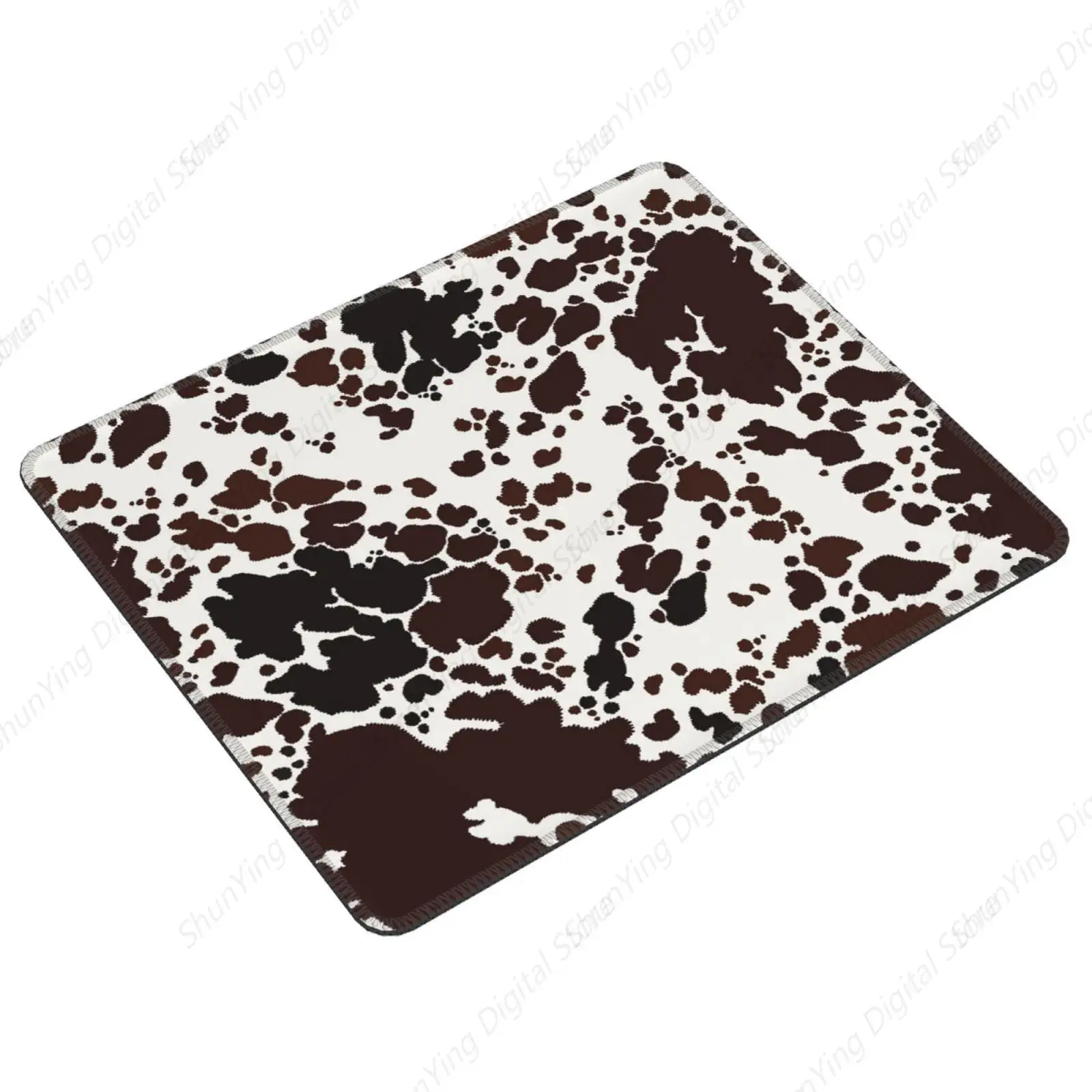 Niu Yin Western Brown Mouse Pad Is Suitable For Gaming Offices Laptop And Mouse Pads It Is Non Slip And Durable 18*22cm