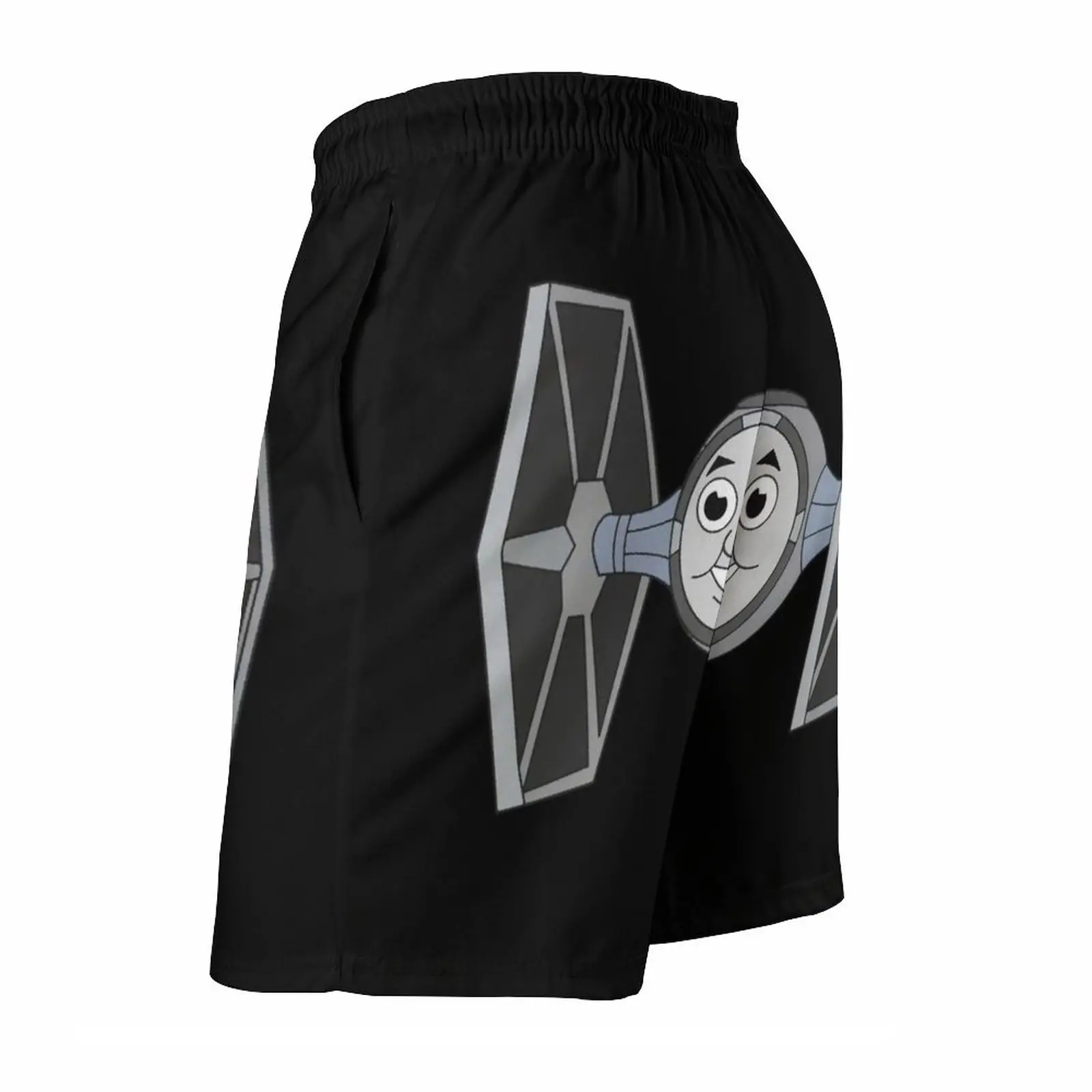 Thomas The Tie Fighter Men's Sports Short Beach Shorts Surfing Swimming Boxer Trunks Thomas The Train Kids Funny Random 221