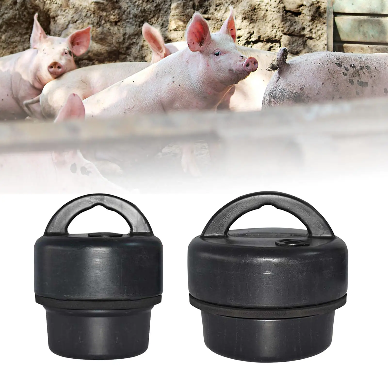 

Livestock Manure Leakage Drain Valve Easy to Use Blisters Plug Waste Management Stopper for Barns