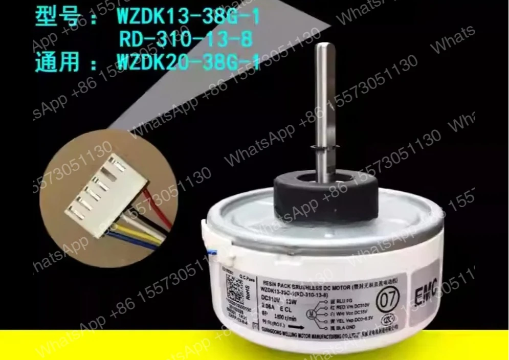 inverter air conditioner internal fan WZDK13-38G-1 DC brushless motor WZDK20-38G-1