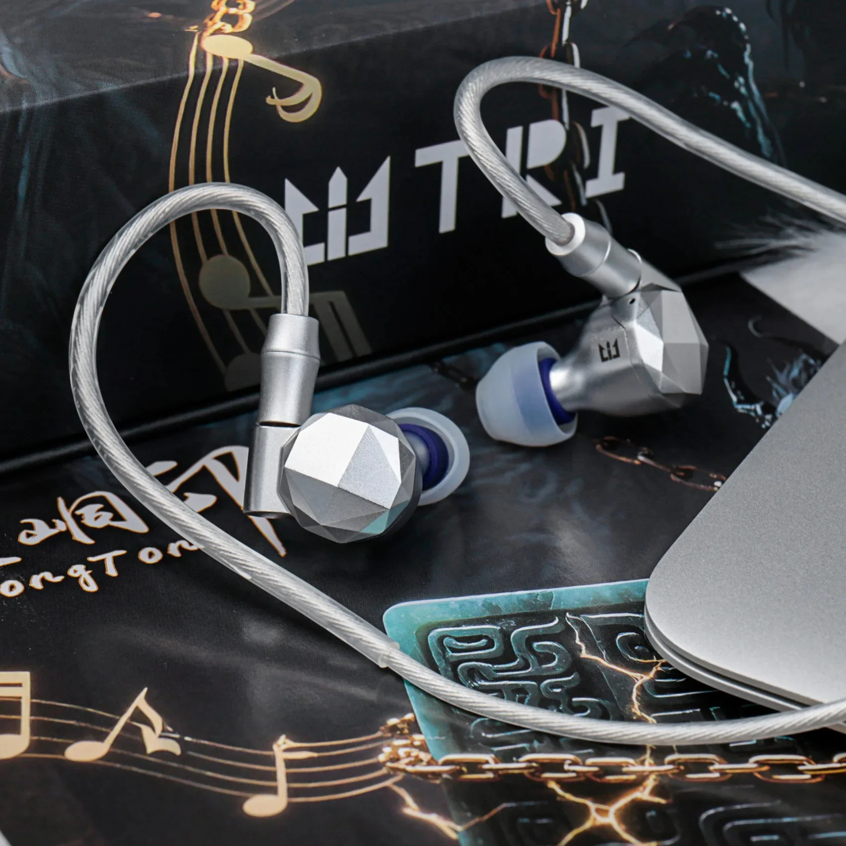 

New TRI I2 I2-KongTong 12mm Flagship Planar Driver IEMs HiFi Wired in-Ear Earphones Monitor Headphone with 4.4mm Balanced Plug