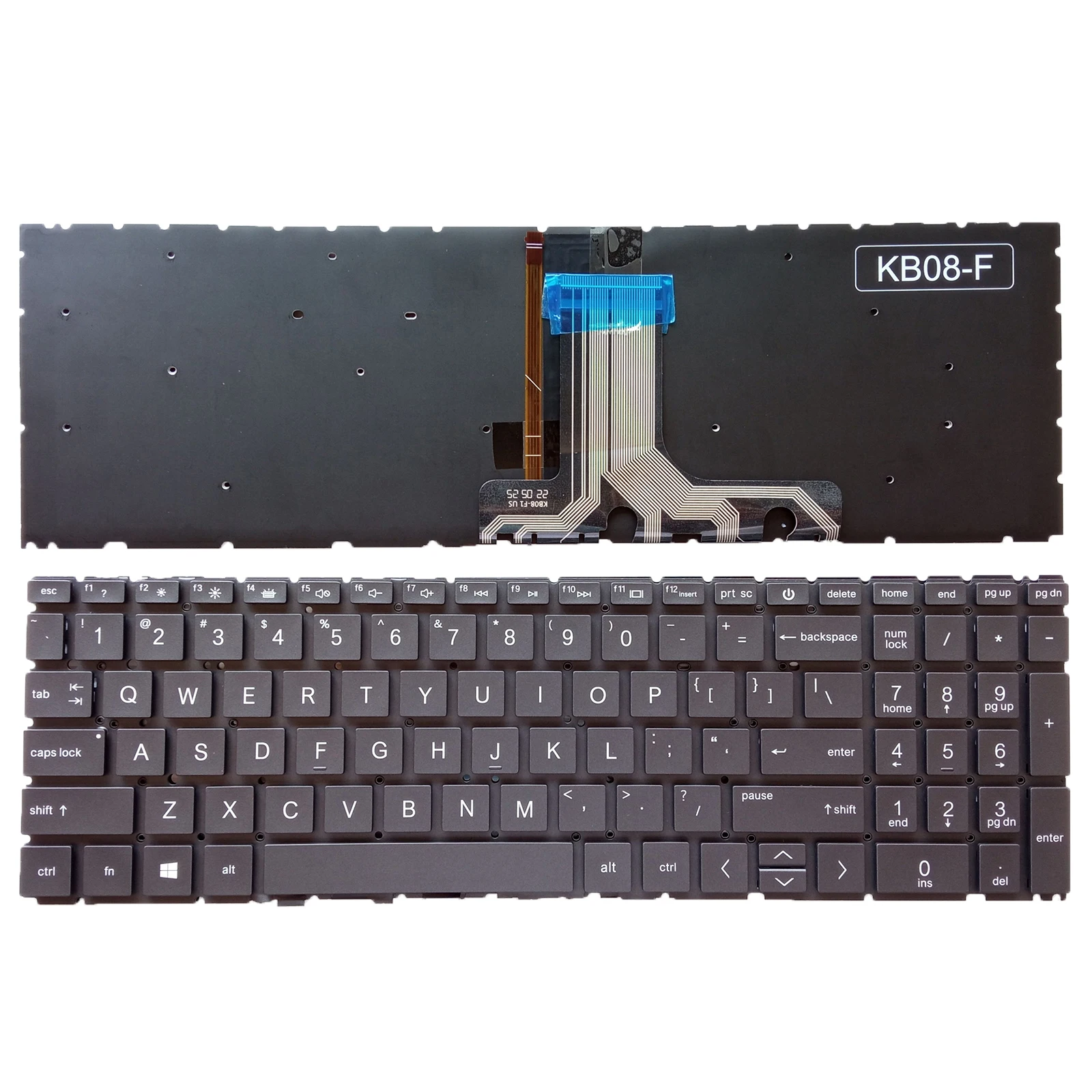 US Laptop Keyboard for Hp Pavilion 15-EH 15Z-EH 15-EG 15T-EG 15-ER M08912-001 M08918-001 TPN-Q246