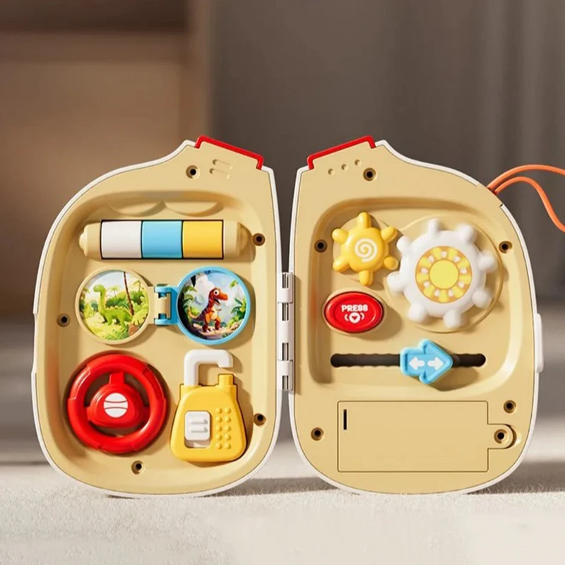 【BS】Elefanten-Telefon-Spielzeug mit Musik für Babys 2-in-1 Sensorisches Spielzeug Lustiges Erzähltelefon Montessori Lernspielzeug Kindergeschenk