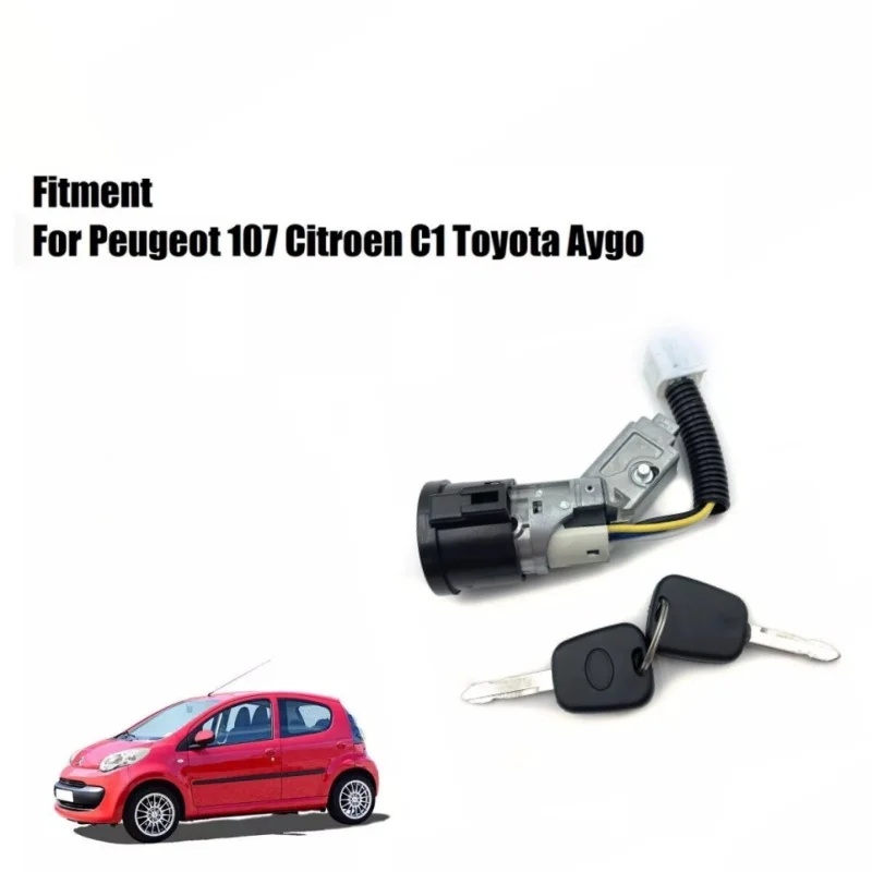 

1 Set Ignition Barrel Lock For Peugeot 107 Citroen C1 Toyota Aygo Engine Ignition Parts N0501412 N0502200 Uk