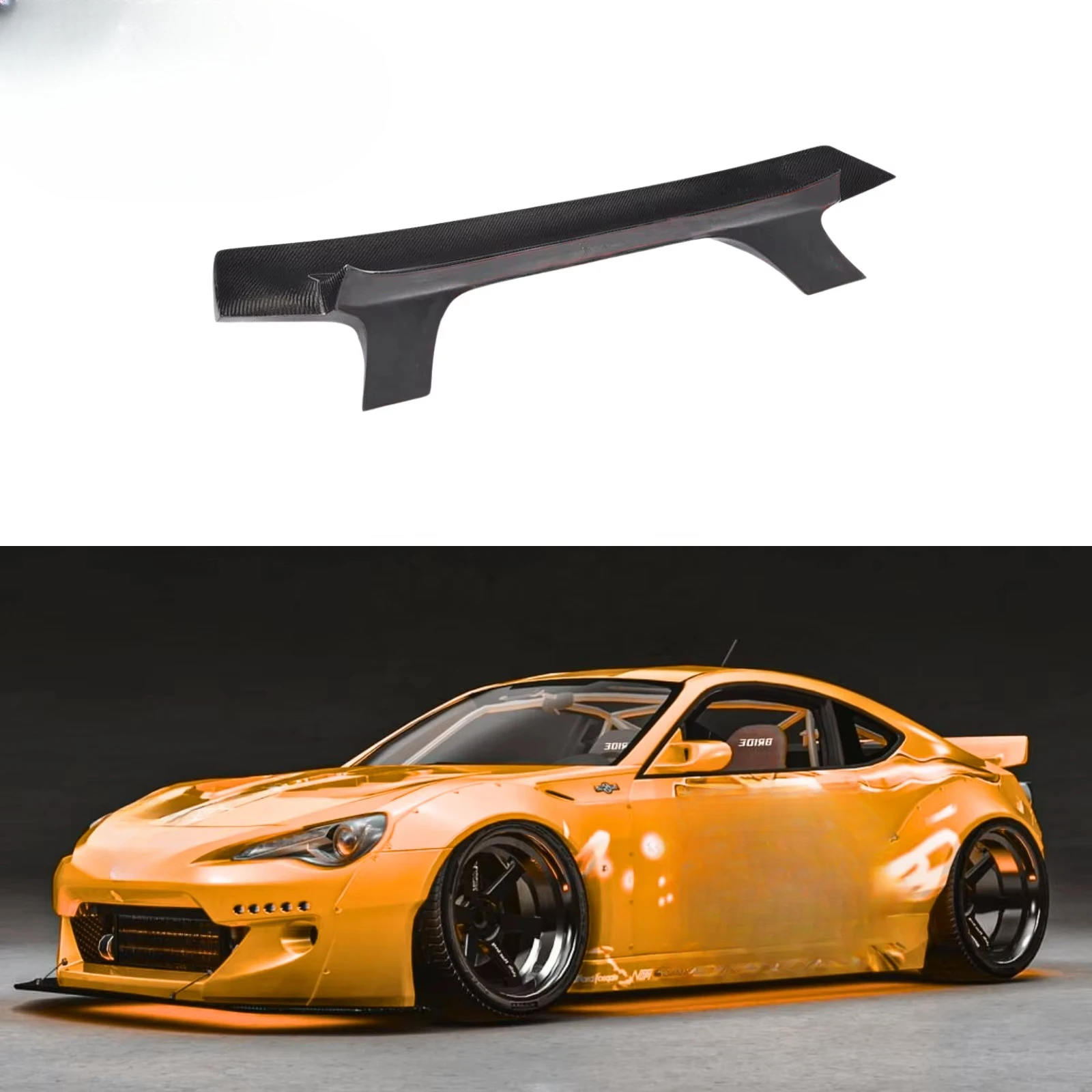 トヨタ GT86 FT86 86 BRZ FRS ZN6 ZD6 ロケットバニースタイル ダック 