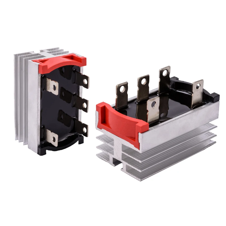 SQL5010 ponte raddrizzatore ad alta corrente monofase o trifase da 1200V combinato con dissipatore di calore 10A 20A 30A 40A 50A modulo diodo Laser