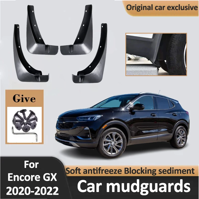 

Auto Tire Fender For Buick Encore GX 2022 2021 2020 Accessories Splash Guards MudFlaps Front Rear Wheel Mudguards Refit Car Part