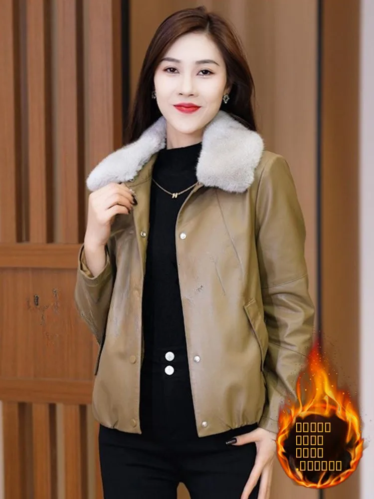 Cappotto in cotone ort Faionable da donna coreano Sle Fce foderato in pelle allentata Jaet Autunno Inverno Nuovo arrivo