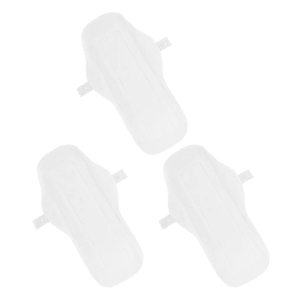 

Многоразовые менструальные прокладки, 3 шт., моющиеся гигиенические салфетки, хлопковые, удобные, дышащие, безопасные для женщин, при недержании мочи, для путешествий