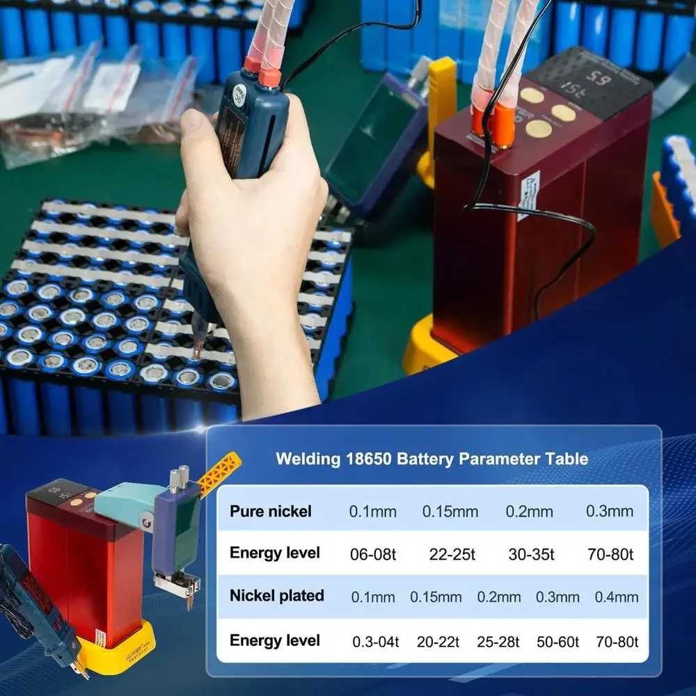 Portable Battery Spot Welder Energy Storage Pulse Welding Machine