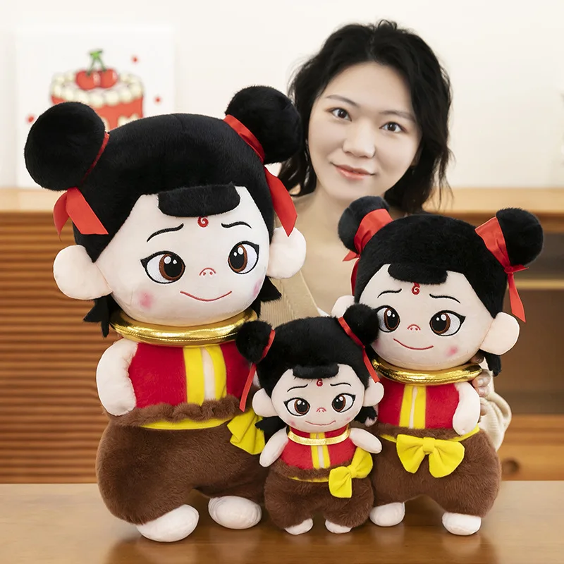 

Hot and popular Nezha dolls plush toys cartoon Nezha dolls anime-related stuffed toys Christmas gifts for boys and girls