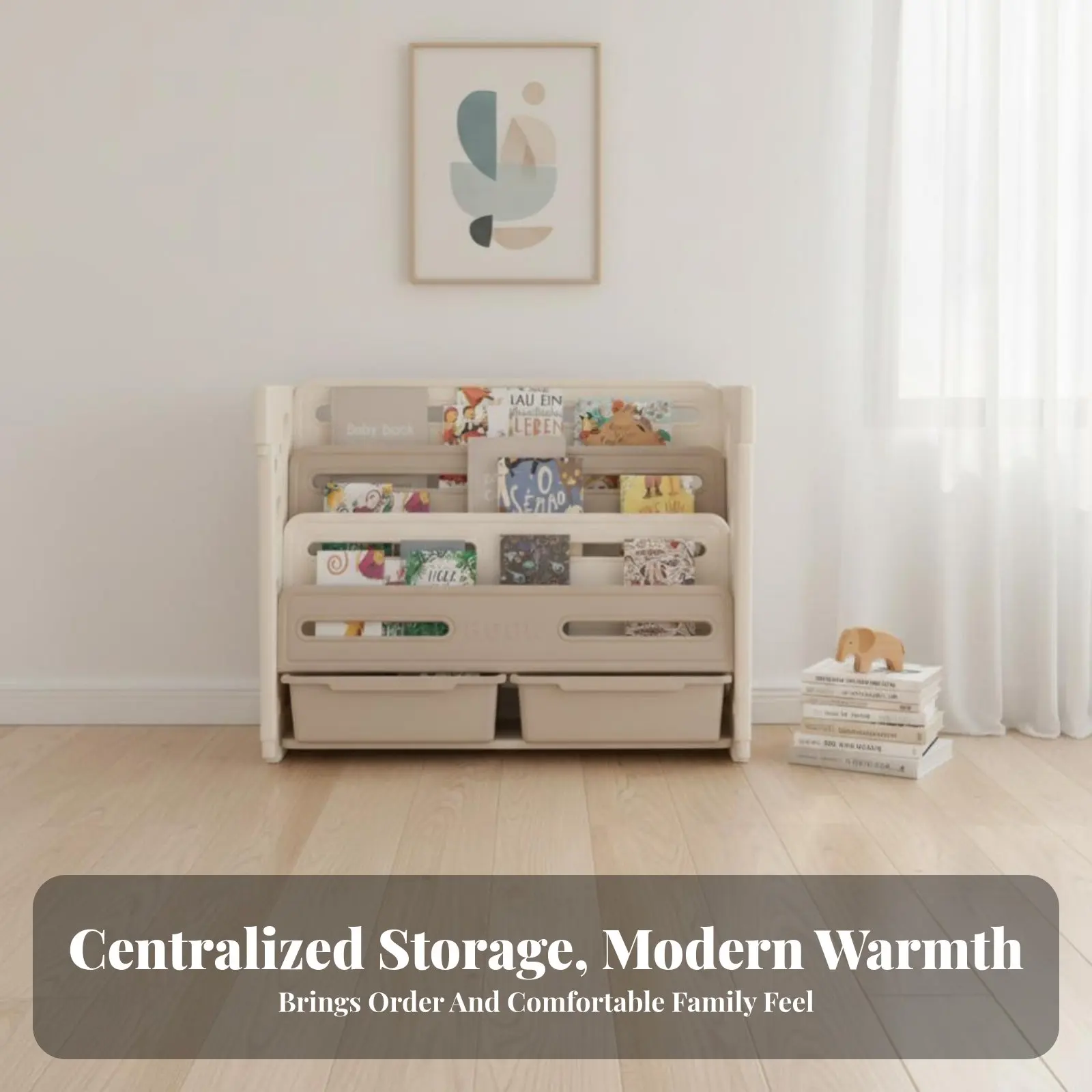 

Регулируемая детская игровая станция с большим объемом для хранения, органайзер для игрушек, простая установка, для дошкольников, детских садов, дома