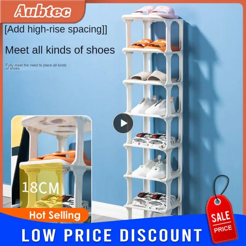 

Shoe Cabinet Multi-functional Dustproof Dormitory Space-saving Five Layer Shoe Rack Shoe Storage Rack Multi-layer Shoe Rack