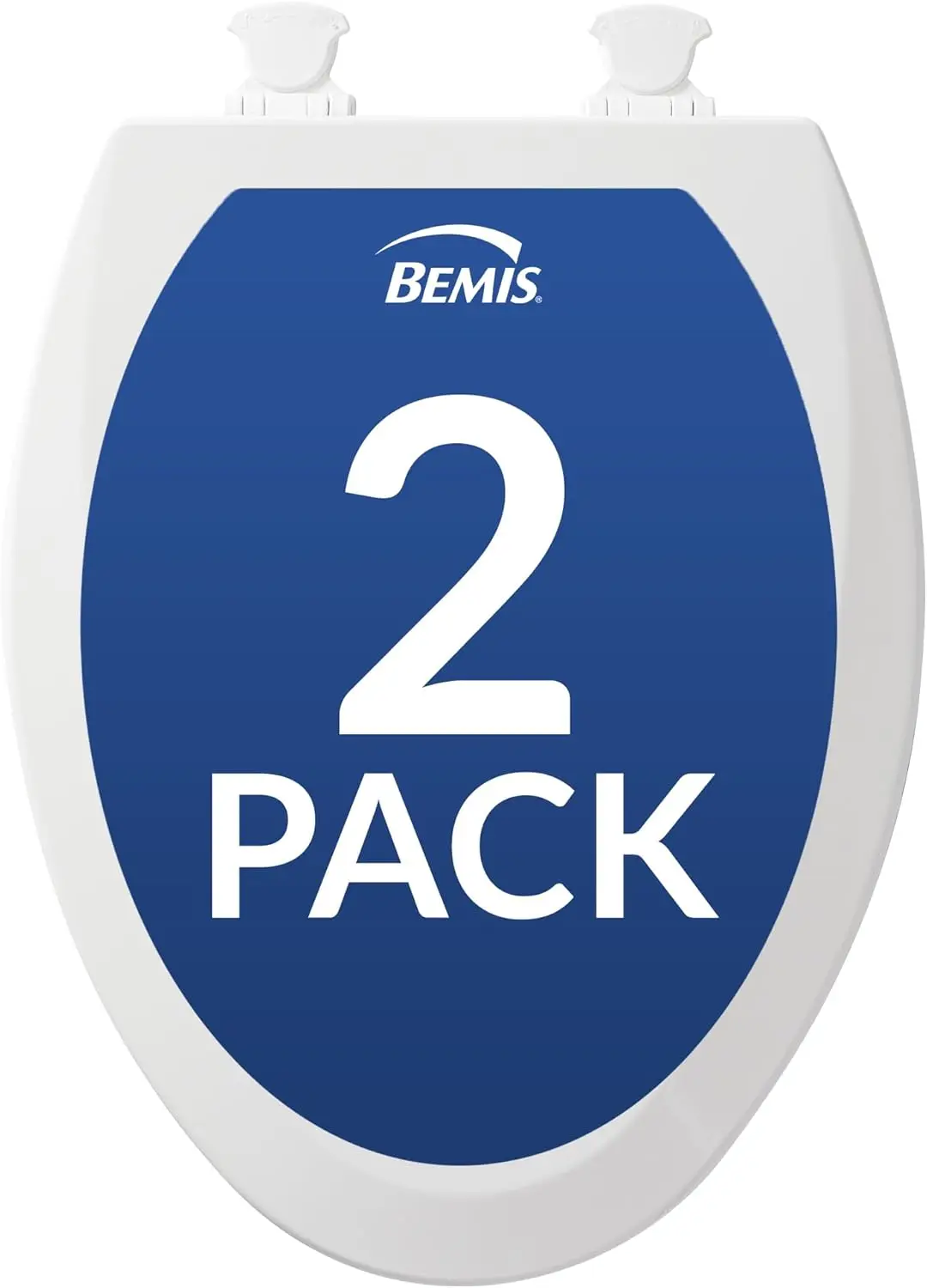 

Прочное деревянное сиденье для унитаза, 2 шт., петли, легко очищаемые, удлиненные белые для современных ванных комнат