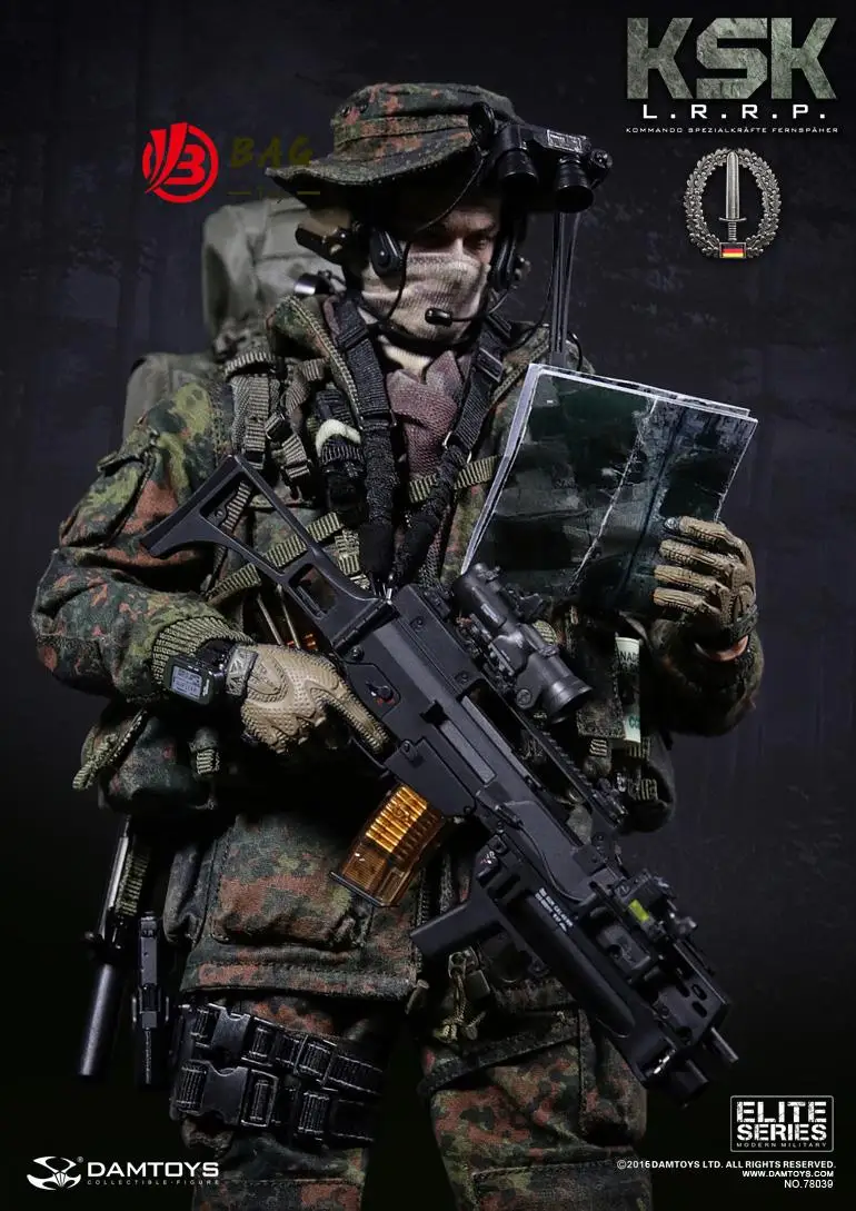 1/6 Action Figures Model DAMTOYS DAM78039 German KSK LRRP long