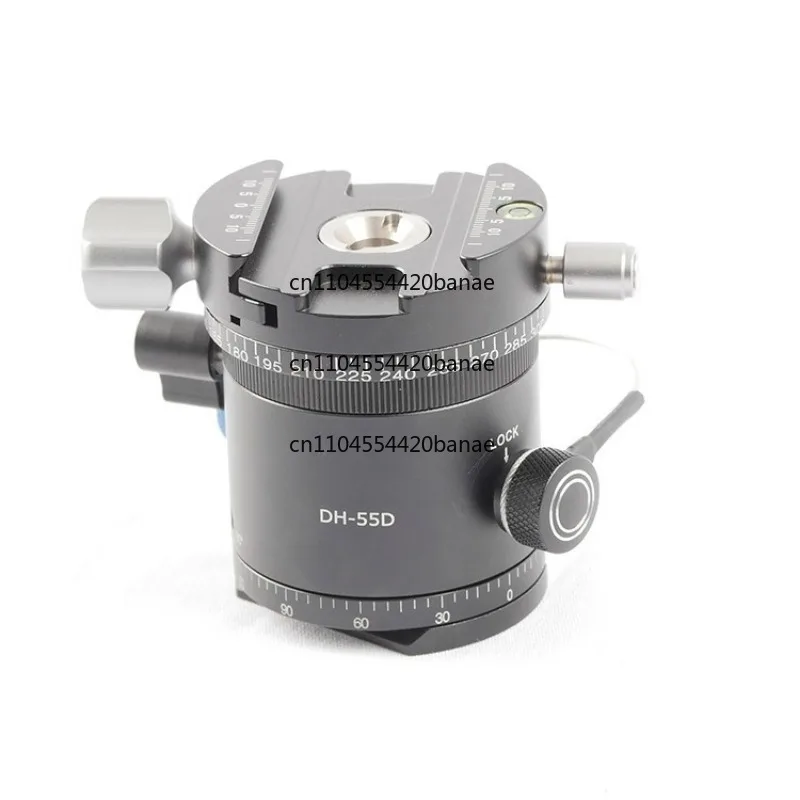 DH-55D panoramic indexing gimbal, indexing disc, can blind shoot panoramic connecting piece 10-speed indexing 360 degrees
