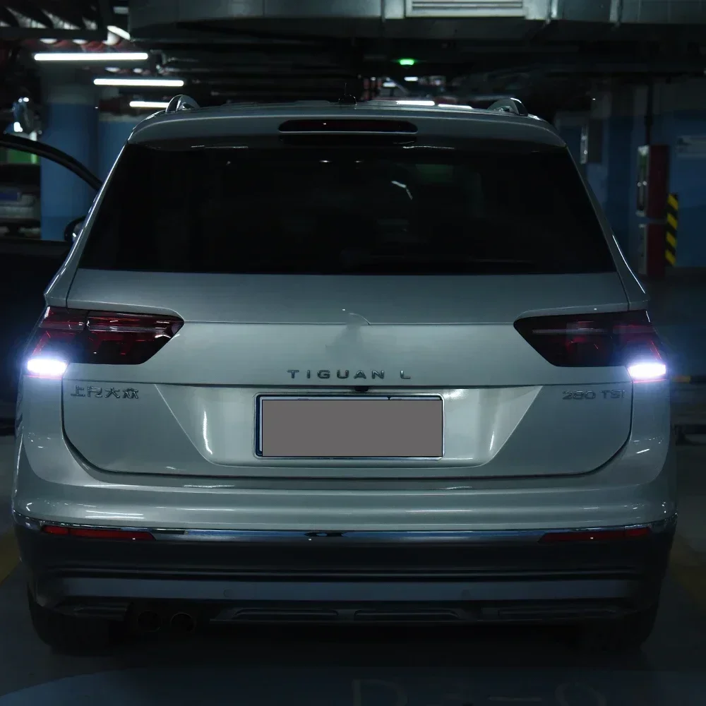 

Для VW 2017-2021 Tiguan L автоматические задние фонари в сборе, обновленный новый 2024, автомобильные светодиодные стримеры, задние фонари, аксессуары Plug and Play