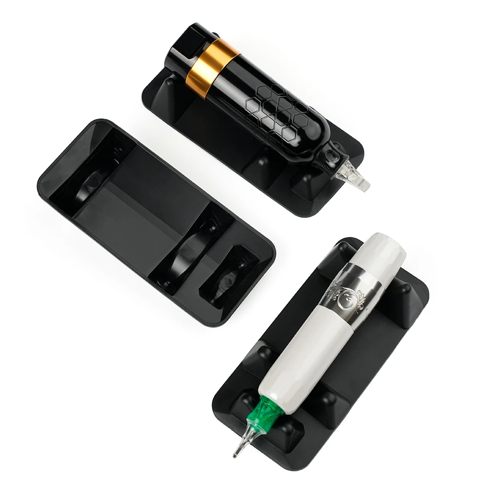 5pcs Silicone Tattoo Machine Pen Holder Tattoo Pen Holder Stand Rack Tray Rest Tattoo Accessories Tattoo Supplies
