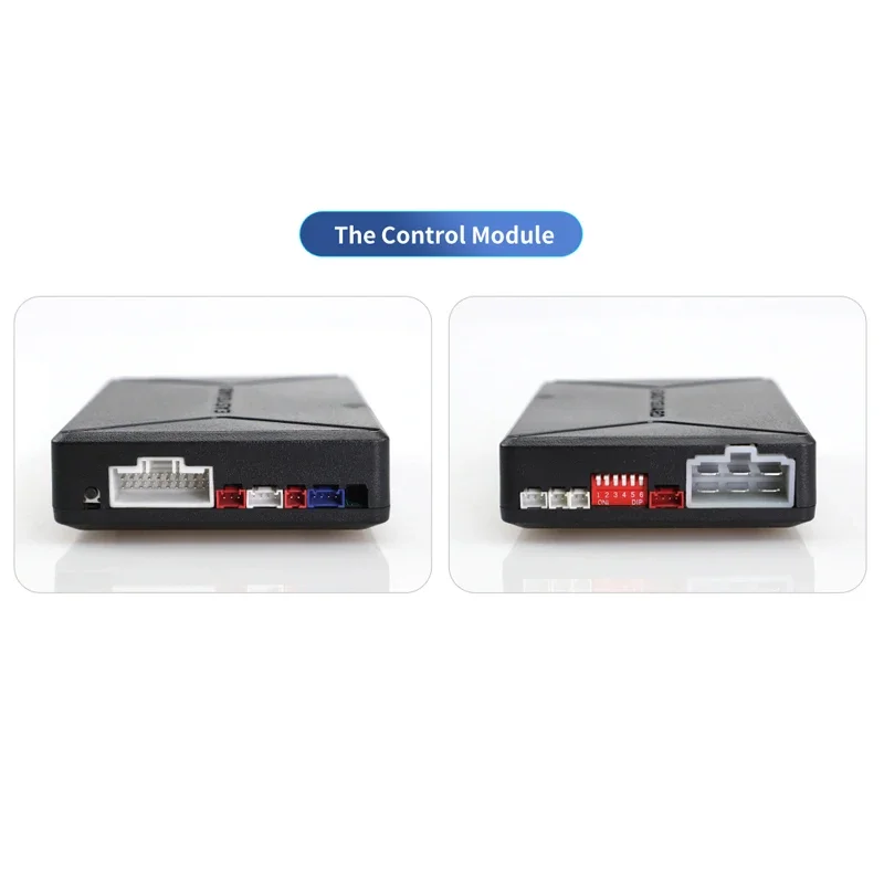 EASYGUAR EC010 PKE إنذار السيارة مع زر تشغيل الدفع ومحرك التحكم عن بعد لبدء الصدمات