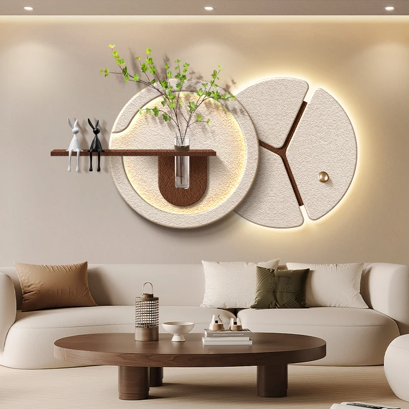 xx-Modern Green Sandstone Painting LED Light Corridor Living Room Kitchen Table Bedroom 3D Home Decoration Lustre Mural Lamp*