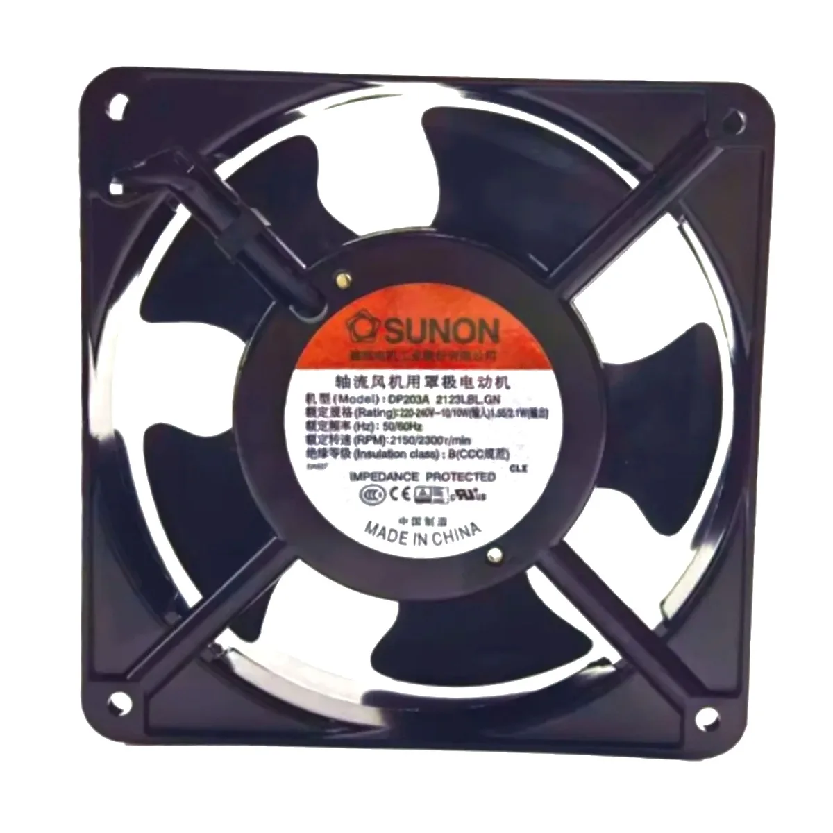 SUNON DP203A 2123LBL.GN   120x120x38mm 2-Wire Server Cooling Fan