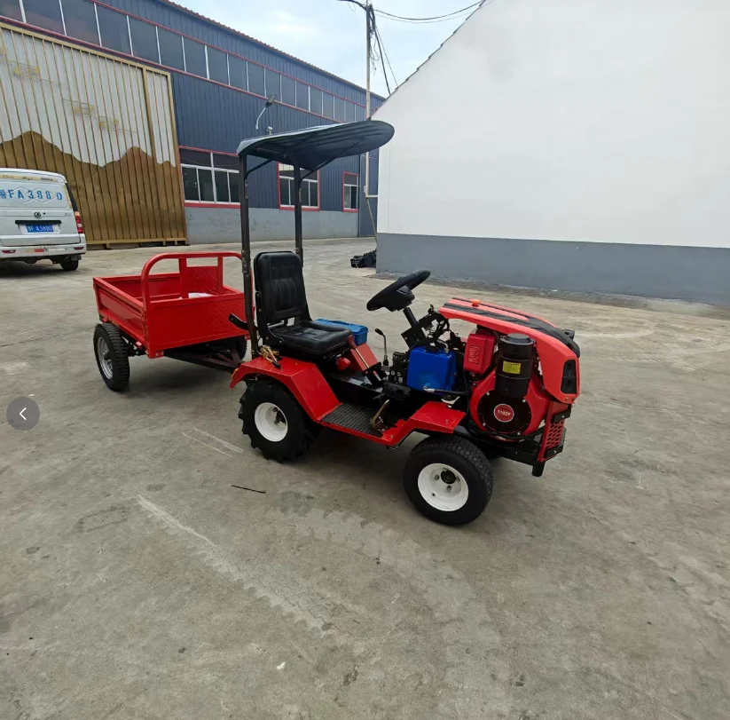

Mini Wheeled Tractor 2WD 4WD 20HP 25HP Single Cylinder Diesel Farm Garden Agricultural Tractor