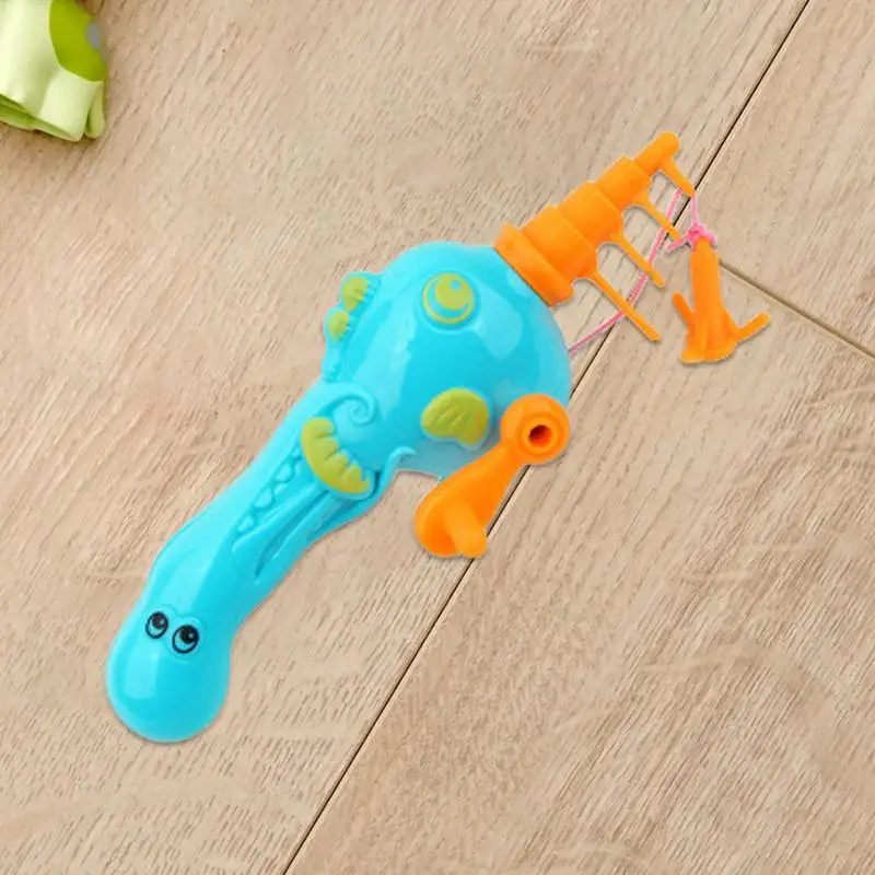 Caña de pescar de juguete para el baño, diseño de mango de Animal bonito, caña de pescar para niños, juguetes de baño de agua telescópicos para niños de 3 a 6 años