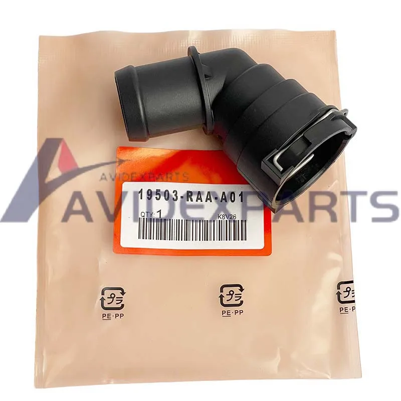 

19503-RAA-A01 For honda Accord 2003-2012 Accessories High-quality Water Tank Outlet Pipe Connection Engine Coolant Hose Connect