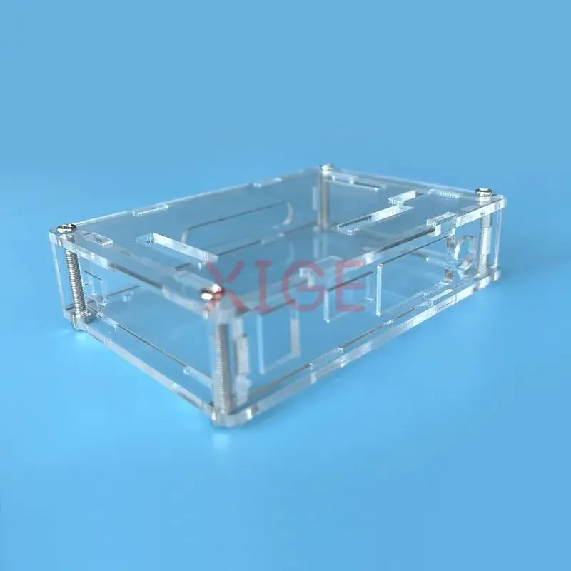 

CZ For VGA 2-AV HDMI-compatible Display Controller Driver Board Acrylic Protective Box Transparent Shell Storage Case DIY