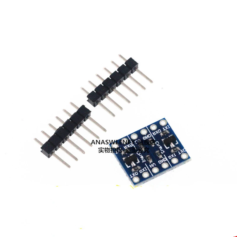 100 Pieces 2-channel Level Conversion Module 3.3V to 5V to 5V to 3.3V IIC U-A-R-T SPI Level Conversion Board