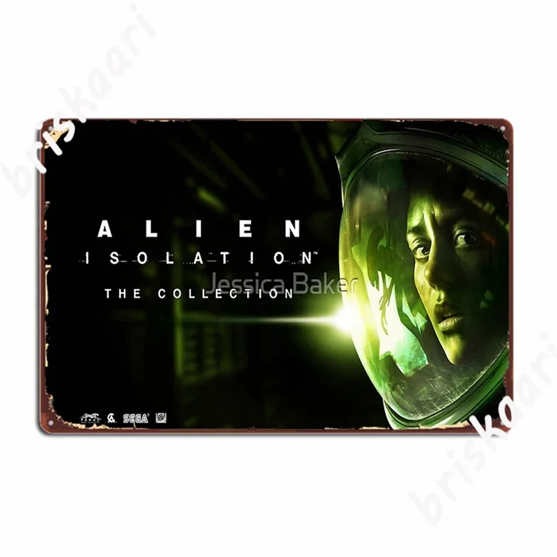 Alien Isolation Metal Signs Cinema Kitchen Party Plaques Retro Tin sign Posters