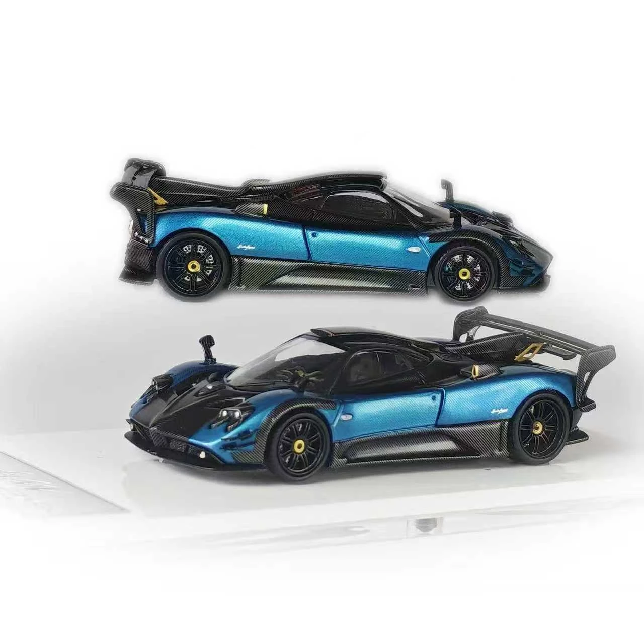 Rhino RM 1:64 Zonda 760 MY Roadster Hardtop mit Magnetischer Heckabdeckung, Legierung-Automodell