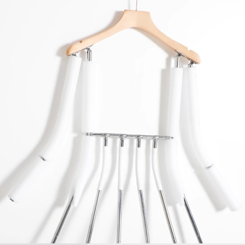 

‌ Профессиональная вешалка для фотосъемки одежды, многорожковая система для предотвращения заломов на юбках, регулируемый невидимый реквизит для съемок, набор аксессуаров для модной фотостудии