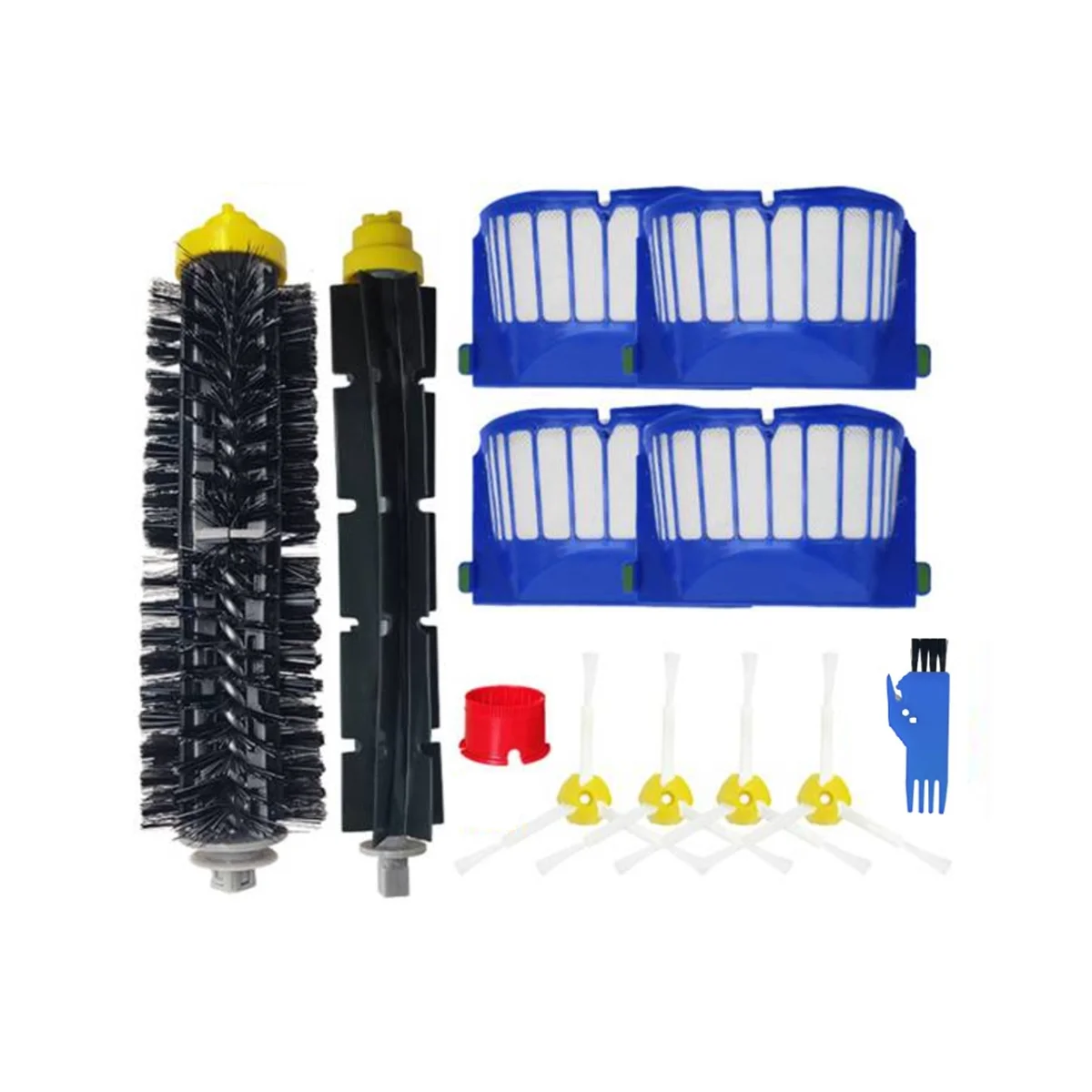 ملحقات الكناس لسلسلة 600 605 664 671 692 691 694 650 660 مكنسة كهربائية روبوتية فرشاة جانبية رئيسية