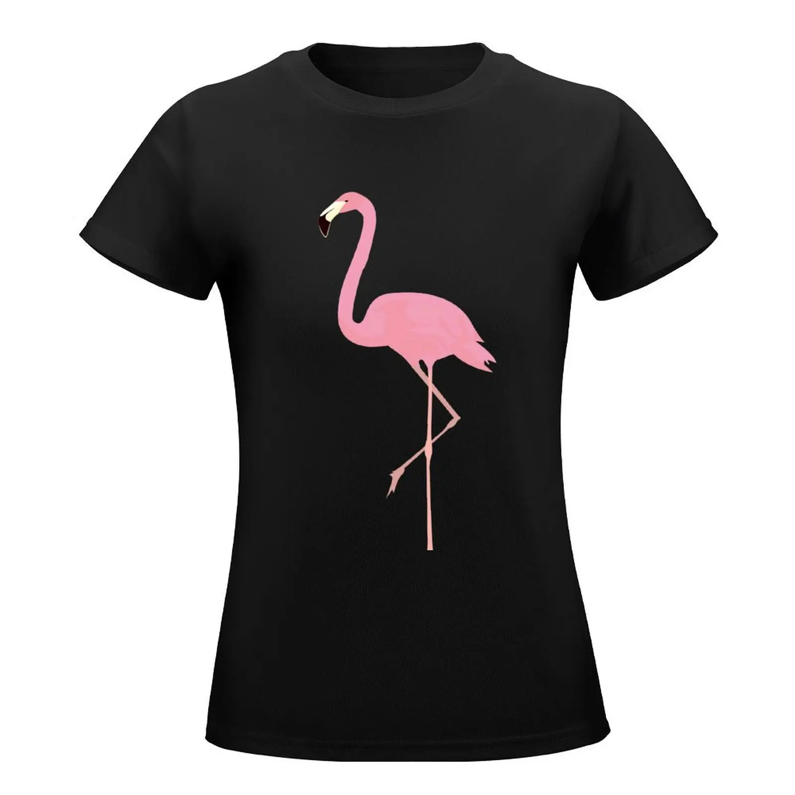 FLAMINGO T-Shirt animal print shirt for girls lady clothes designer clothes Women luxury