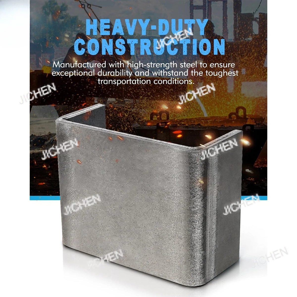 

Сварная пробка U-образной формы. Многофункциональная фиксированная прорезь для труб, ворс прицепа. Подходит для кронштейна для плоского грузовика.