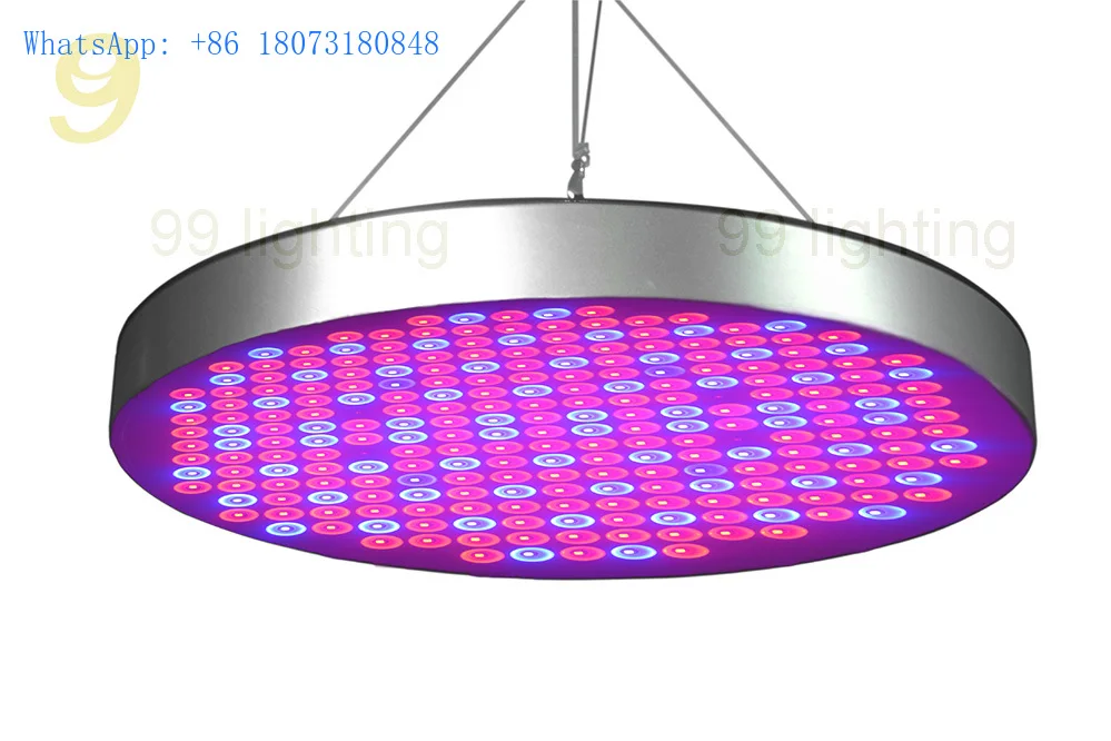 Hot Sale 50W Plant Growth Seedling Round UFO For Hydroponics For Indoor Lamp Panel UV IR Light Bulb With 250 LEDs